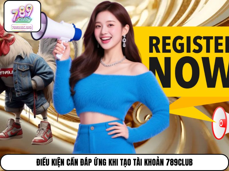 Điều kiện cần đáp ứng khi tạo tài khoản 789Club