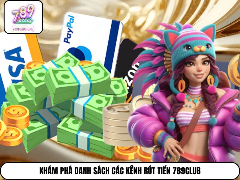 Khám phá danh sách các kênh rút tiền 789Club