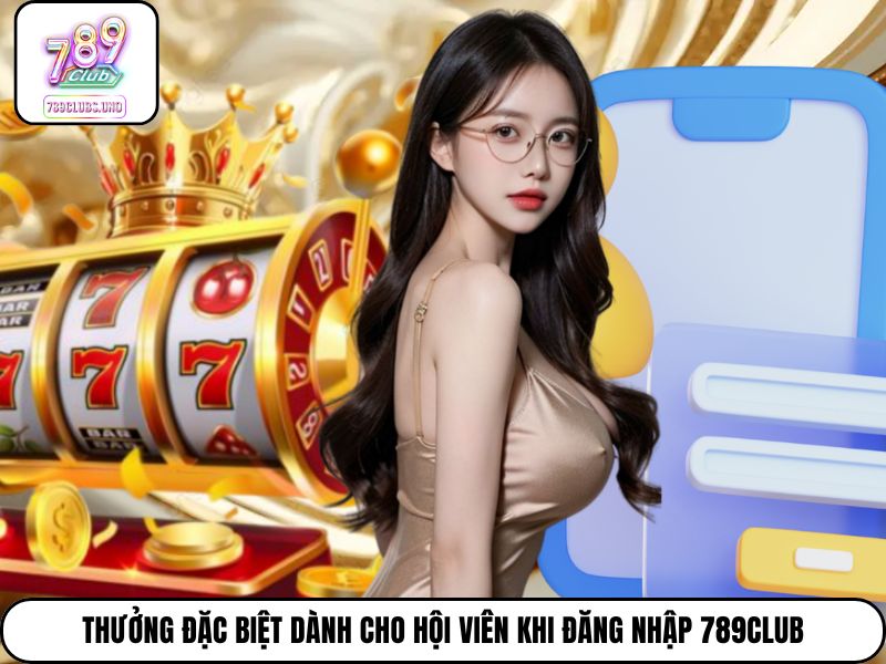 Thưởng đặc biệt dành cho hội viên khi đăng nhập 789Club